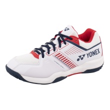 Yonex Badmintonschuhe Strider Flow Wide 2024 weiss/rot Herren